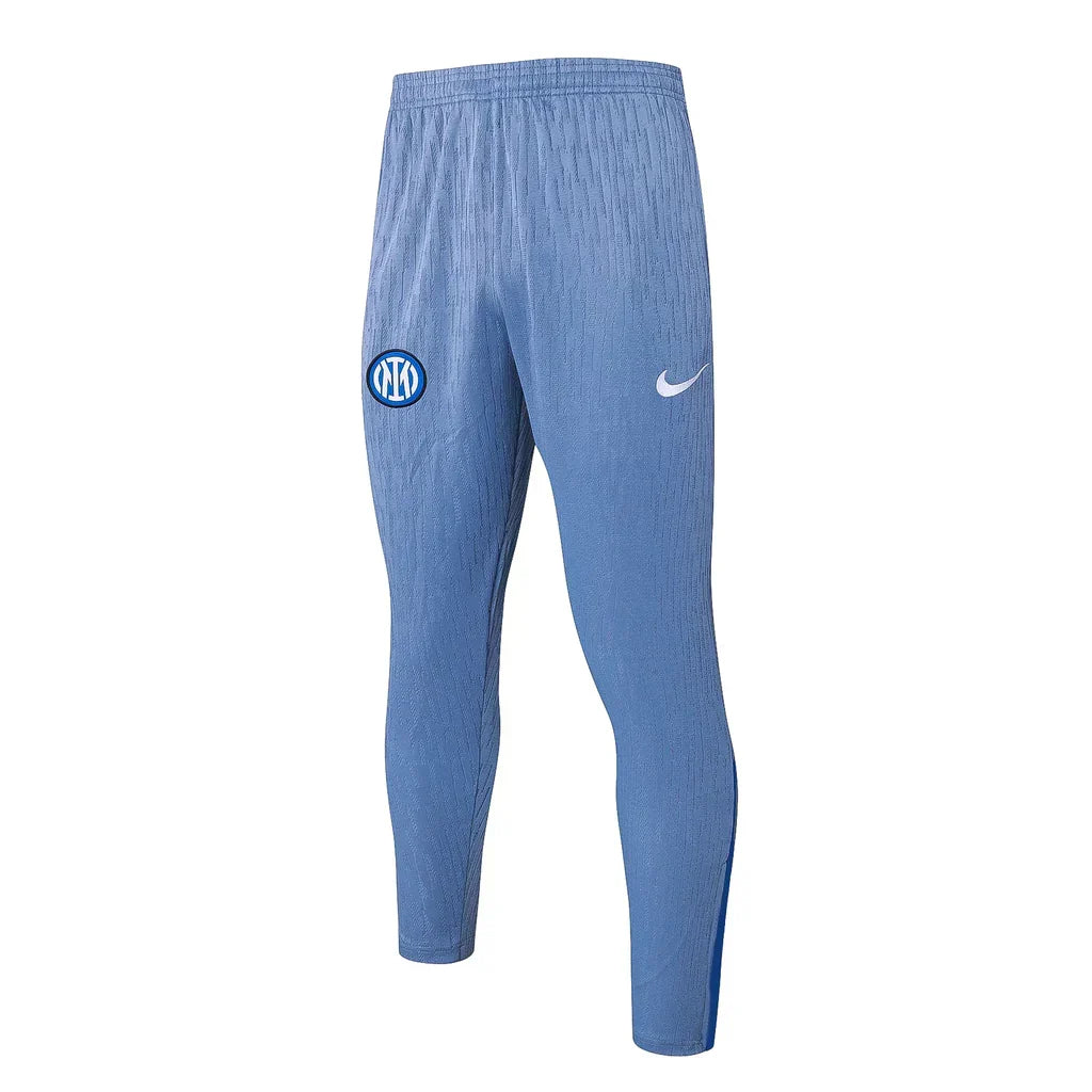 Conjunto Inter de Milão Zíper Curto Treino Azul Claro 2024/25