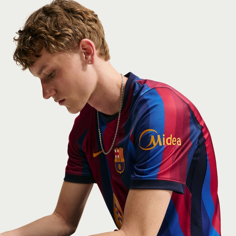 Camisa Nike Barcelona I 2026/27 Torcedor Masculina