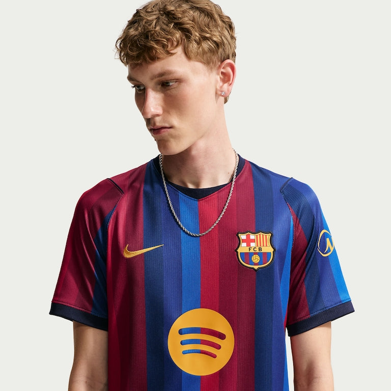 Camisa Nike Barcelona I 2026/27 Torcedor Masculina