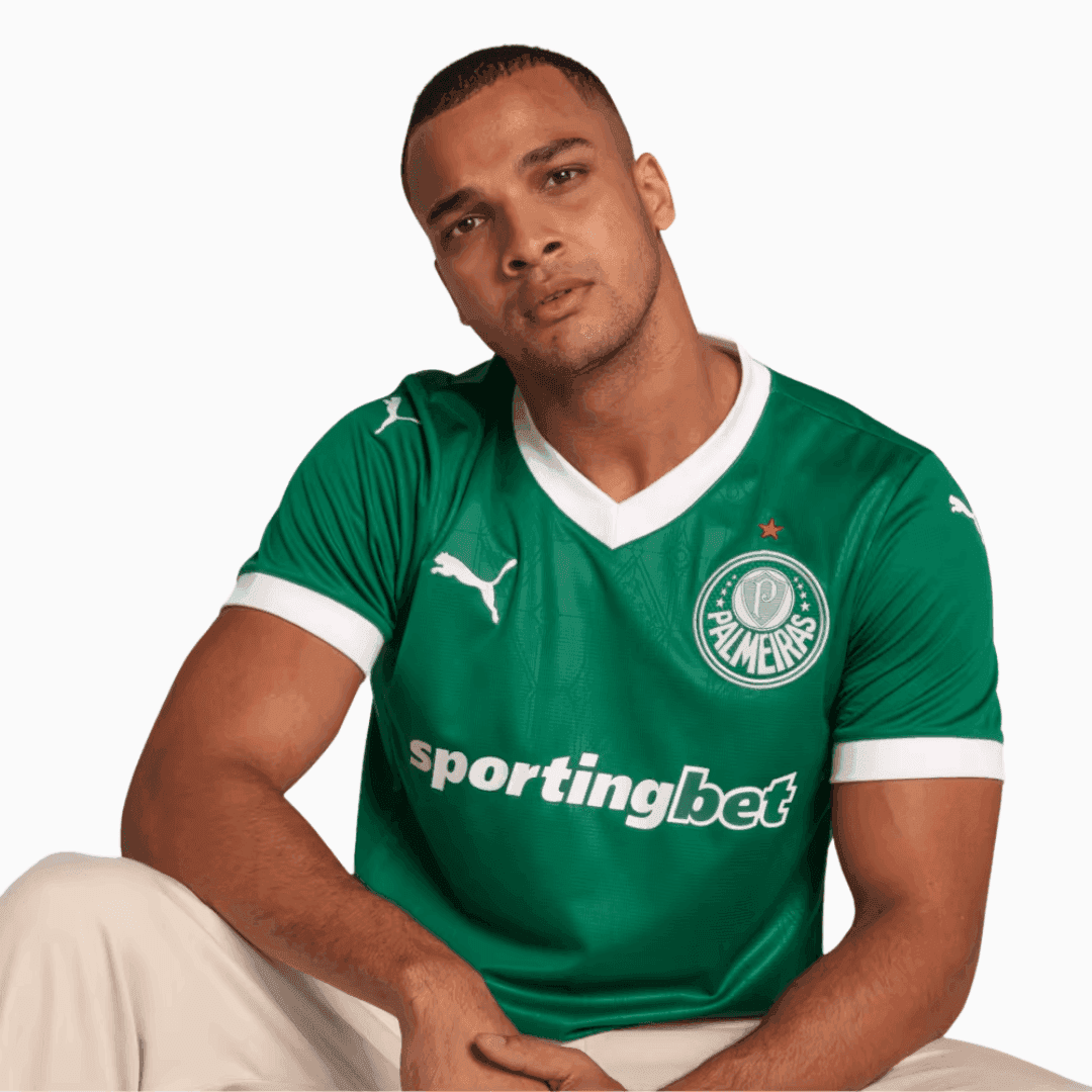 Camisa Puma Palmeiras 2025/26 I - Paulinho N° 10