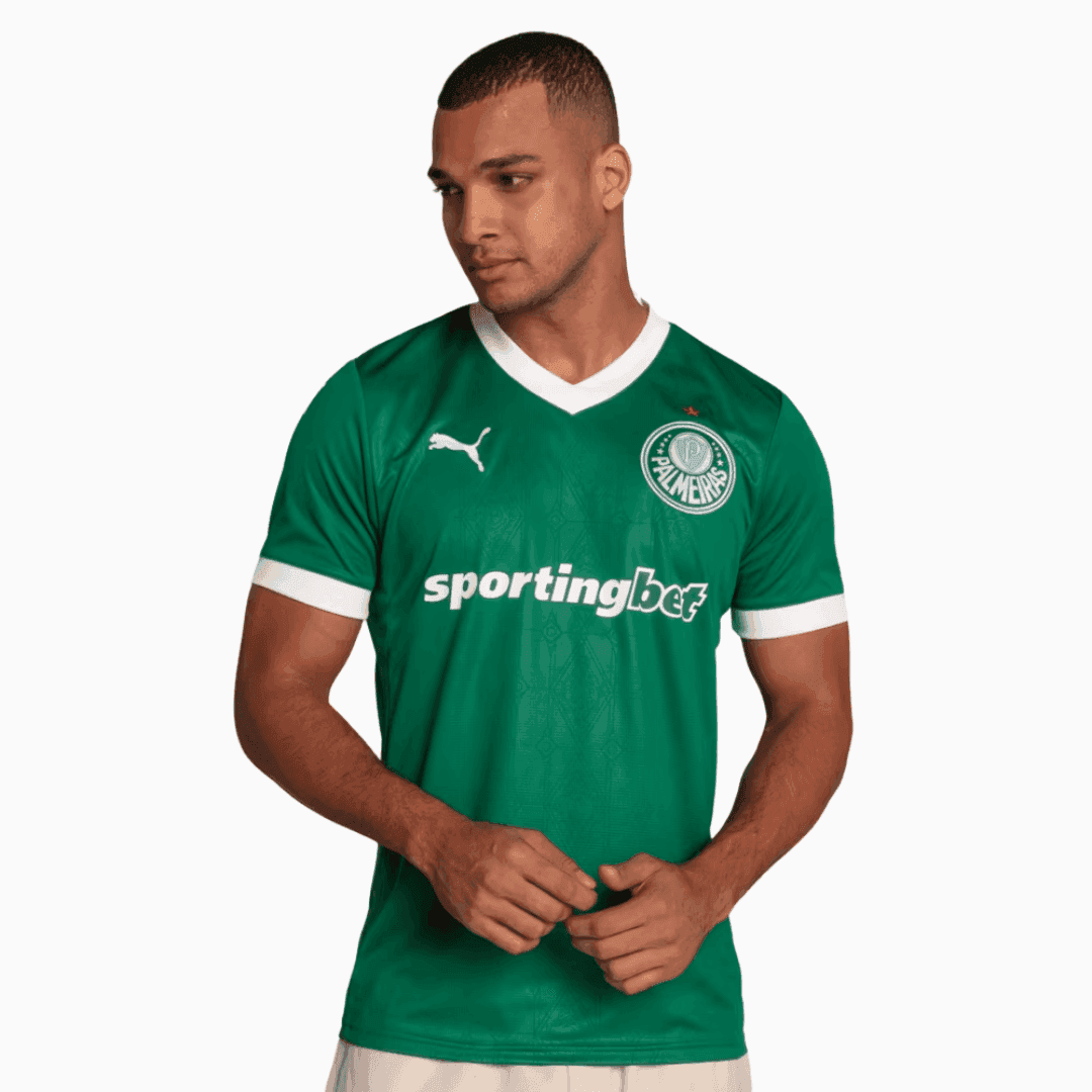 Camisa Puma Palmeiras 2025/26 I - Richard Rios N° 8