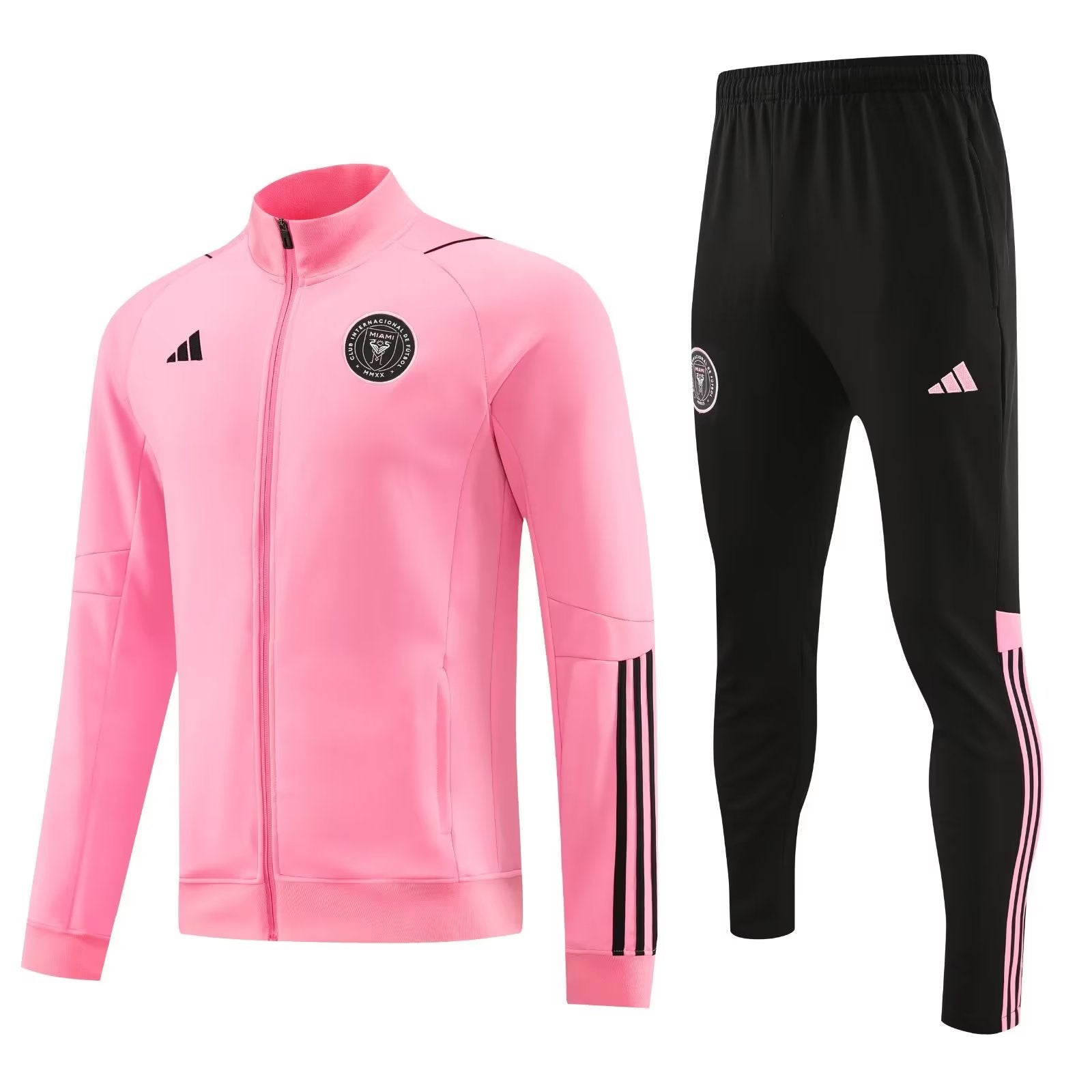 Conjunto Miami Zíper Longo Rosa