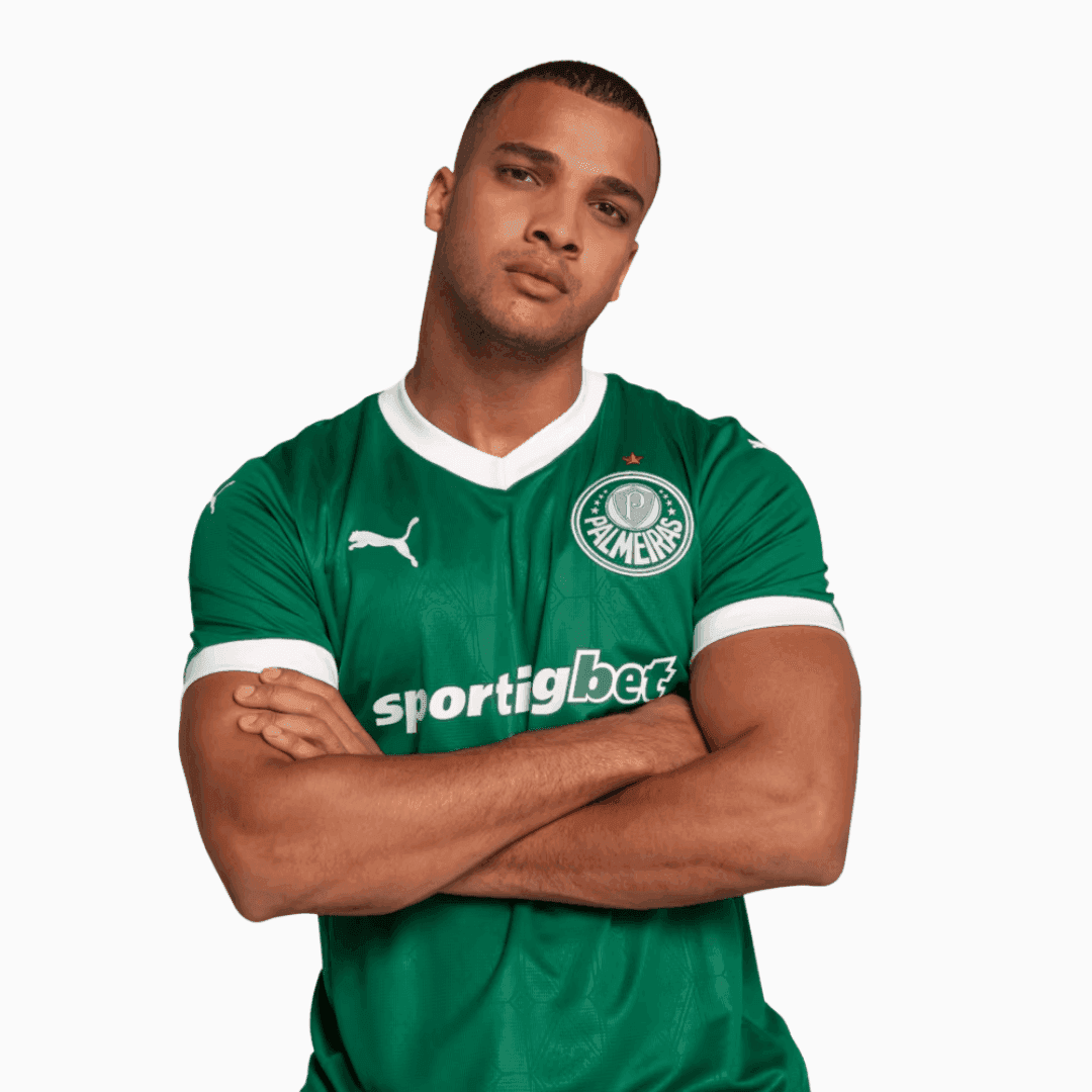Camisa Puma Palmeiras 2025/26 I - LÓPEZ N° 42