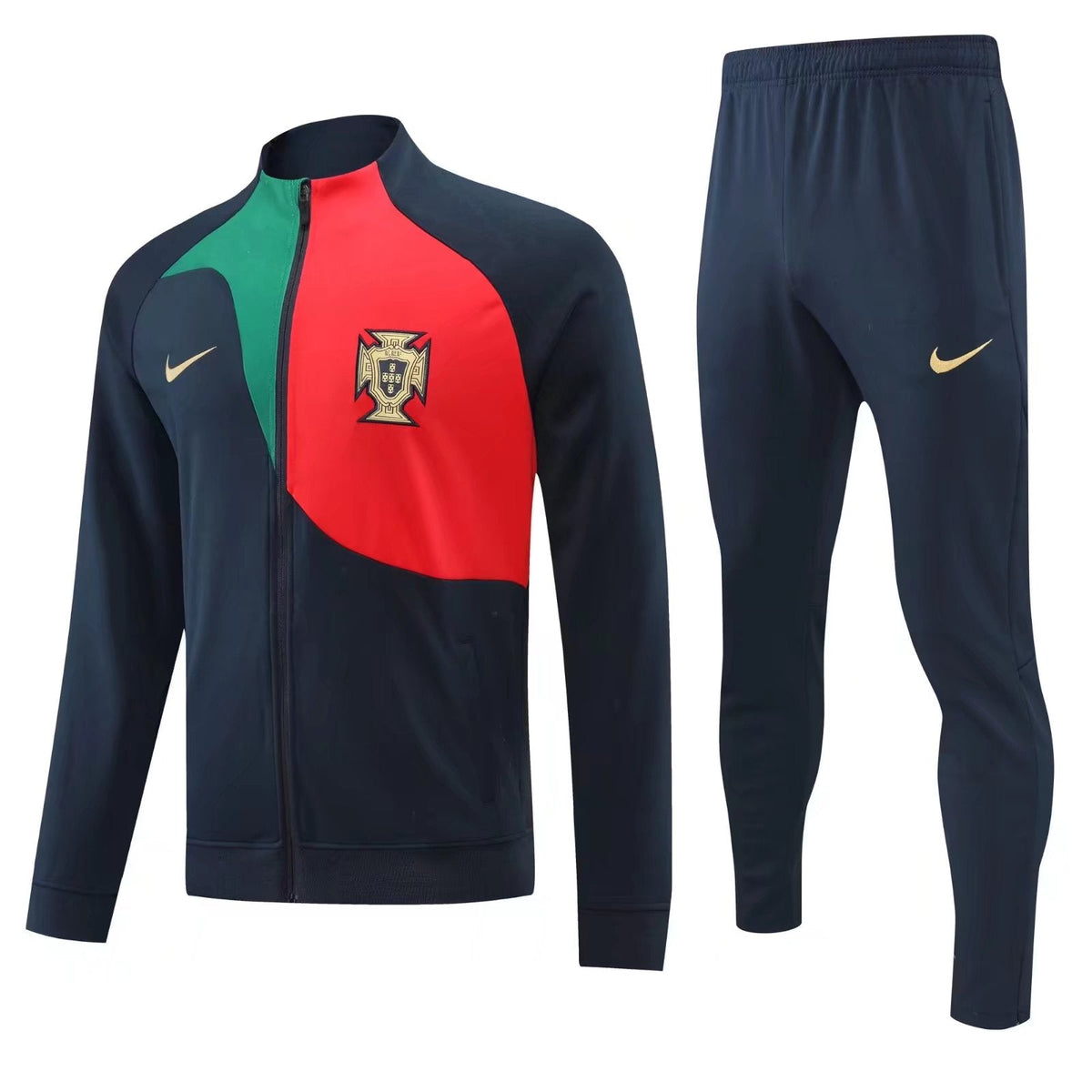Conjunto Portugal Zíper Longo