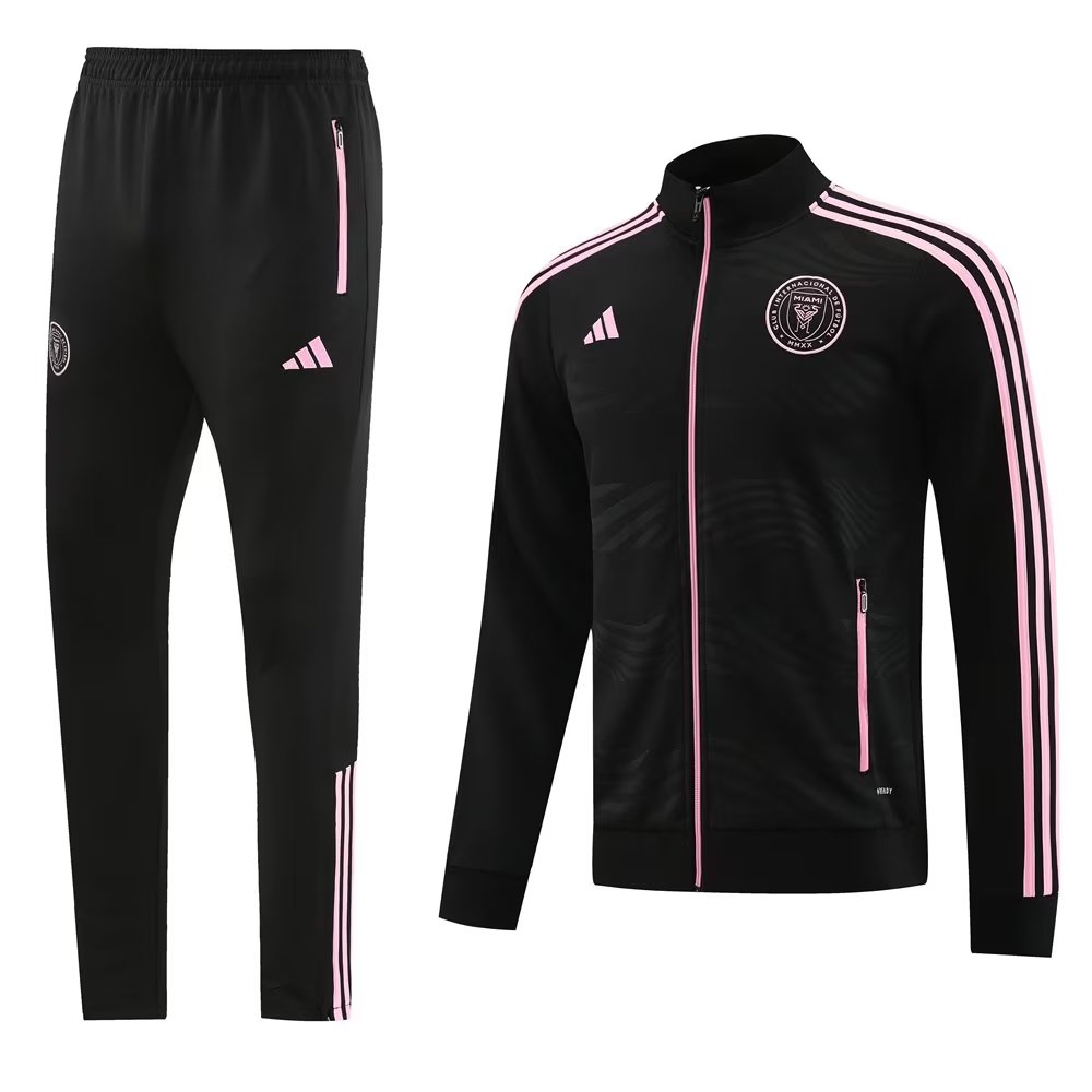 Conjunto Miami Zíper Longo All Black